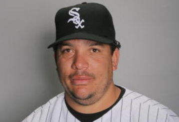 GLENDALE, AZ - FEBRUARY 20:  Bartolo Colon of the Chicago White Sox poses during photo day at the White Sox spring training complex on February 20, 2009 in Glendale, Arizona.  (Photo by Matthew Stockman/Getty Images)