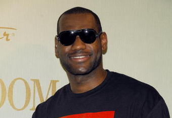 NEW YORK - JUNE 16:  NBA basketball player, Lebron James visits the hand and foot spa at Carol's Daughter on June 16, 2009 in New York City.  (Photo by Joe Corrigan/Getty Images)