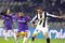 TURIN, ITALY -  JANUARY 24:   Cristiano Zanetti of Juventus and Felipe Melo of Fiorentina in action during the Serie A match between Juventus and Fiorentina at the Olimpico Stadio on January 24, 2009 in Turin, Italy. (Photo by New Press/Getty Images)