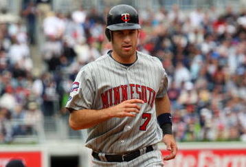 NEW YORK - MAY 17:  Joe Mauer #7 of the Minnesota Twins runs against the New York Yankees on May 17, 2009 at Yankee Stadium in the Bronx borough of New York City. The Yankees defeated the Twins 3-2 in ten innings.  (Photo by Jim McIsaac/Getty Images)