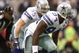 IRVING, TX - DECEMBER 20:  DeMarcus Ware #94 of the Dallas Cowboys lines up on the right side of the defense during their NFL game against the Baltimore Ravens at Texas Stadium on December 20, 2008 in Irving, Texas. The Ravens defeated the Cowboys 33-24. (Photo by Ronald Martinez/Getty Images)