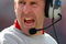 JACKSONVILLE, FL - JANUARY 1:  Head coach Bo Pelini of the Nebraska Cornhuskers yells to his team during the Konica Minolta Gator Bowl against the Clemson Tigers at Jacksonville Municipal Stadium January 1, 2009 in Jacksonville, Florida.  (Photo by Sam Greenwood/Getty Images)
