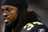 NEW ORLEANS - AUGUST 30:  Mike McKenzie #34 of the New Orleans Saints  watches a play against the Miami Dolphins on August 30, 2007 at the Superdome in New Orleans, Louisiana. The Saints defeated the Dolphins 7-0.  (Photo by Chris Graythen/Getty Images)