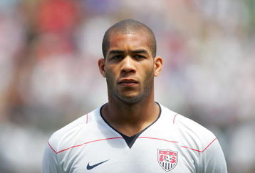 CARSON, CA - JUNE 15:  Oguchi Onyewu #5 of the USA looks on prior to the 2010 FIFA World Cup Qualifying match against Barbados at the Home Depot Center on June 15, 2008 in Carson, California. USA defeated Barbados 8-0.  (Photo by Victor Decolongon/Getty Images)