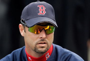 DENVER - OCTOBER 27:  Tim Wakefield #49 of the Boston Red Sox looks on during batting practice against the Colorado Rockies during Game Three of the 2007 Major League Baseball World Series at Coors Field on October 27, 2007 in Denver, Colorado.  (Photo by Jeff Gross/Getty Images)