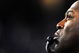 DETROIT - OCTOBER 05: Head Coach Lovie Smith of the Chicago Bears looks up at the clock during a 34-7 win over the Detroit Lions at Ford Field on October 5, 2008 in Detroit, Michigan. (Photo by Harry How/Getty Images)
