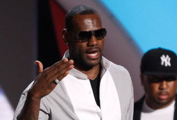 LOS ANGELES, CA - JUNE 28:  NBA player LeBron James of the Cleveland Cavaliers accepts the BET Award for Best Male Athlete onstage during the 2009 BET Awards held at the Shrine Auditorium on June 28, 2009 in Los Angeles, California.  (Photo by Kevin Winter/Getty Images)