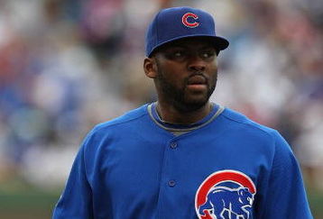 CHICAGO - MAY 27: Milton Bradlery #21 of the Chicago Cubs warms-up before a game against the Pittsburgh Pirates on May 27, 2009 at Wrigley Field in Chicago, Illinois. The Cubs defeated the Pirates 5-2.  (Photo by Jonathan Daniel/Getty Images)
