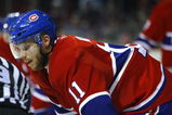 MONTREAL, CANADA- APRIL 26:  Saku Koivu #11 of the Montreal Canadiens gets set for a face-off against the Philadelphia Flyers in Game Two of the Eastern Conference Semifinals of the 2008 NHL Stanley Cup Playoffs on April 26, 2008 at the Bell Centre in Montreal, Canada.  The Philadelphia Flyers defeated the Montreal Canadiens 4-2. (Photo by Phillip MacCallum/Getty Images)