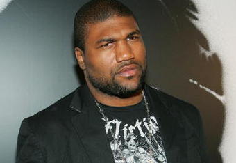 LAS VEGAS - JANUARY 24:  Mixed martial arts fighter Quinton 'Rampage' Jackson arrives at the world premiere of the movie 'Rambo' at the Planet Hollywood Resort & Casino January 24, 2008 in Las Vegas, Nevada. The film opens nationwide in the United States on January 25.  (Photo by Ethan Miller/Getty Images)