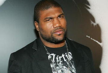 LAS VEGAS - JANUARY 24:  Mixed martial arts fighter Quinton 'Rampage' Jackson arrives at the world premiere of the movie 'Rambo' at the Planet Hollywood Resort & Casino January 24, 2008 in Las Vegas, Nevada. The film opens nationwide in the United States on January 25.  (Photo by Ethan Miller/Getty Images)