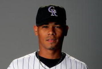 TUCSON, AZ - FEBRUARY 24:  Esmil Rogers of the Colorado Rockies poses for a portrait during photo day at Hi Corbett Field in Tucson, Arizona on February 24, 2008.  (Photo by Matthew Stockman/Getty Images)