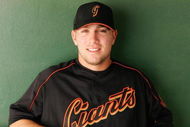 SCOTTSDALE, AZ - FEBRUARY 28:  John Bowker of the San Francisco Giants poses for a portrait during the San Francisco Giants Photo Day at Scottsdale Stadium on February 28, 2006 in Scottsdale, Arizona.  (Photo by Lisa Blumenfeld/Getty Images)
