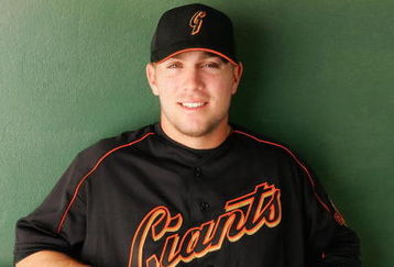 SCOTTSDALE, AZ - FEBRUARY 28:  John Bowker of the San Francisco Giants poses for a portrait during the San Francisco Giants Photo Day at Scottsdale Stadium on February 28, 2006 in Scottsdale, Arizona.  (Photo by Lisa Blumenfeld/Getty Images)