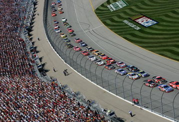 JOLIET, IL - JULY 09:  The NASCAR Nextel Cup Series USG Sheetrock 400 starts on July 9, 2006 at Chicagoland Speedway in Joliet, Illinois.  (Photo by Streeter Lecka/Getty Images for NASCAR)