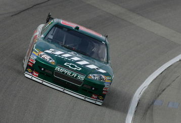 JOLIET, IL - JULY 09:  Dale Earnhardt Jr. drives the #88 AMP Energy/National Guard Chevrolet during practice for the NASCAR Sprint Cup Series LifeLock.com 400 at Chicagoland Speedway on July 9, 2009 in Joliet, Illinois.  (Photo by Todd Warshaw/Getty Images)