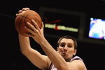EAST RUTHERFORD, NJ - MARCH 04:  Ryan Anderson #20 of the New Jersey Nets grabs a rebound against the Boston Celtics during their game on March 4th, 2009 at The Izod Center in East Rutherford, New Jersey.  NOTE TO USER: User expressly acknowledges and agrees that, by downloading and/or using this Photograph, user is consenting to the terms and conditions of the Getty Images License Agreement. Photo By Al Bello/Getty Images  (Photo by Al Bello/Getty Images)