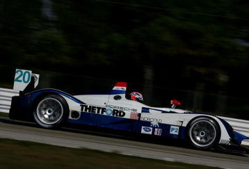 SEBRING, FL - MARCH 15:   Guy Smith drives the #20 LMP2 Dyson Racing Team Porsche RS Spyder during practice for the American Le Mans Series 55th Annual Mobil 1 Twelve hours of Sebring at the Sebring International Raceway on March 15, 2007 in Sebring, Florida. (Photo by Darrell Ingham/Getty Images)