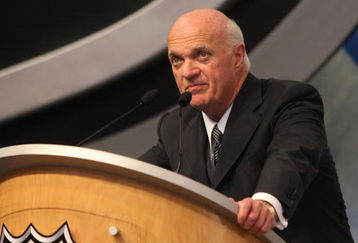 MONTREAL, QC - JUNE 26:  Lou Lamoriello of the New Jersey Devils photographed during the first round of the 2009 NHL Entry Draft at the Bell Centre on June 26, 2009 in Montreal, Quebec, Canada.  (Photo by Bruce Bennett/Getty Images)