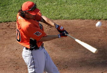 SAN FRANCISCO - JULY 09:  American League All-Star Magglio Ordonez #30 of the Detroit Tigers competes in round 1 of the 78th Major League Baseball All-Star Home Run Derby at AT&T Park on July 9, 2007 in San Francisco, California.  (Photo by Justin Sullivan/Getty Images)