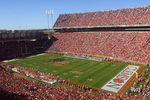 CLEMSON, SC - NOVEMBER 25: A general view of the stadium taken during the game between the Clemson Tigers and the South Carolina Gamecocks at Memorial Stadium on November 25, 2006 in Clemson, South Carolina. South Carolina won 31-28. (Photo by Grant Halverson/Getty Images)