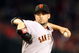 PHOENIX - JUNE 11:  Starting pitcher Jonathan Sanchez #57 of the San Francisco Giants pitches against the Arizona Diamondbacks during the major league baseball game at Chase Field on June 11, 2009 in Phoenix, Arizona.  (Photo by Christian Petersen/Getty Images)
