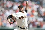 SAN FRANCISCO - MAY 11:  Jonathan Sanchez #53 of the San Francisco Giants pitches against the Philadelphia Phillies on May 11, 2008 at AT&T Park in San Francisco, California. (Photo by Jed Jacobsohn/Getty Images)