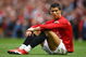 MANCHESTER, ENGLAND - MAY 16:  Cristiano Ronaldo of Manchester United looks on during the Barclays Premier League match between Manchester United and Arsenal at Old Trafford on May 16, 2009 in Manchester, England.  (Photo by Alex Livesey/Getty Images)