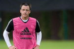 COBHAM, ENGLAND - MAY 27:  John Terry in training during the Chelsea Football Club Training Session held at their Cobham Training Ground on May 27, 2009 in Cobham, England.  (Photo by Christopher Lee/Getty Images)