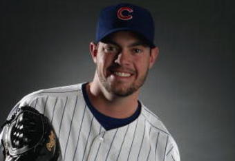 MESA, AZ - FEBRUARY 23:  Sean Marshall of the Chicago Cubs poses during photo day at the Fitch Park Spring Training complex on February 23, 2009 in Mesa, Arizona. (Photo by Donald Miralle/Getty Images)