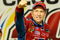 JOLIET, IL - JULY 11:  Mark Martin, driver of the #5 CARQUEST/Kellogg's Chevrolet, celebrates in victory lane after winning the NASCAR Sprint Cup Series LifeLock.com 400 at Chicagoland Speedway on July 11, 2009 in Joliet, Illinois.  (Photo by John Harrelson/Getty Images)
