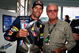 NURBURG, GERMANY - JULY 12:  Mark Webber (L) of Australia and Red Bull Racing celebrates with his father Alan Webber in the paddock after winning the German Formula One Grand Prix at Nurburgring on July 12, 2009 in Nurburg, Germany.  (Photo by Clive Mason/Getty Images)