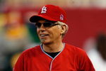ST LOUIS, MO - JULY 12:  Actor Billy Bob Thorton takes part in the Taco Bell All-Star Legends & Celebrity Softball Game at Busch Stadium on July 12, 2009 in St. Louis, Missouri.  (Photo by Dilip Vishwanat/Getty Images)
