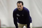 NASHVILLE, TN - MAY 1: Jeff Fisher, head coach of the Tennessee Titans watches the action during the Tennessee Titans Minicamp on May 1, 2009 at Baptist Sports Park in Nashville, Tennessee. (Photo by Joe Murphy/Getty Images)