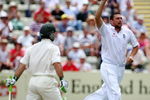 WORCESTER, ENGLAND - JULY 03: Steve Harmison of England Lions celebrates the wicket of Ricky Ponting of Australia during the Ashes warm-up match between England Lions and Australia at New Road on July 3, 2009 in Worcester, England. (Photo by Clive Rose/Getty Images)