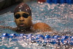 CHARLOTTE, NC - MAY 17:  Cullen Jones competes in the Men's 100m Freestyle preliminaries during the Charlotte Ultra Swim at the Charlotte Aquatic Center May 17, 2009 in Charlotte, North Carolina.  (Photo by Streeter Lecka/Getty Images)