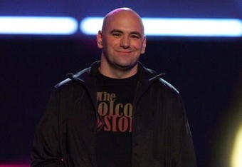 LAS VEGAS - DECEMBER 07:  UFC president Dana White at Spike TV's 2007 'Video Game Awards' at the Mandalay Bay Events Center on December 7, 2007 in Las Vegas, Nevada.  (Photo by Ethan Miller/Getty Images)