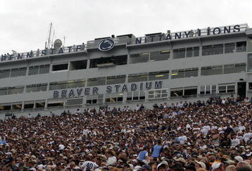 STATE COLLEGE, PA - SEPTEMBER 06:  A general view of the Oregon State Beavers and the Penn State Nittany Lions at Beaver Stadium on September 6, 2008 in State College, Pennsylvania.  (Photo by Ronald Martinez/Getty Images)
