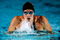 INDIANAPOLIS - JULY 11: Eric Shanteau swims en route to winning the men's 200 mter breaskstroke final on Day Five of the 2009 ConocoPhillips Nationals Championships & World Championship Trials on July 11, 2009 at the Indiana University Natatorium in Indianapolis, Indiana. (Photo by Ezra Shaw/Getty Images)