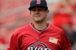 ST LOUIS, MO - JULY 12:  U.S. Futures All-Star Casey Kelly of the Boston Red Sox takes the field during the 2009 XM All-Star Futures Game at Busch Stadium on July 12, 2009 the in St. Louis, Missouri.  (Photo by Jamie Squire/Getty Images)