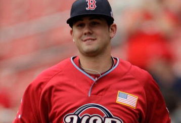 ST LOUIS, MO - JULY 12: U.S. Futures All-Star Casey Kelly of the Boston Red Sox takes the field during the 2009 XM All-Star Futures Game at Busch Stadium on July 12, 2009 the in St. Louis, Missouri. (Photo by Jamie Squire/Getty Images)