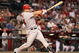 PHOENIX - JUNE 27: Mike Napoli #44 of the Los Angeles Angels of Anaheim bats against the Arizona Diamondbacks during the major league baseball game at Chase Field on June 27, 2009 in Phoenix, Arizona. The Angels defeated the Diamondbacks 2-1. (Photo by Christian Petersen/Getty Images)