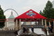 ST LOUIS, MO - JULY 11: A bride and groom pose for a photo with their wedding party in front of the St. Louis Arch and Capitol Building ahead of the 2009 MLB All-Star Game on July 11, 2009 in St. Louis, Missouri. (Photo by Michael Heiman/Getty Images)