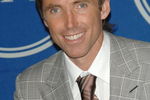 LOS ANGELES, CA - JULY 16:  NBA athlete Steve Nash poses in the press room at the 2008 ESPY Awards held at NOKIA Theatre L.A. LIVE on July 16, 2008 in Los Angeles, California.  The 2008 ESPYs will air on Sunday, July 20 at 9PM ET on ESPN.  (Photo by Stephen Shugerman/Getty Images)