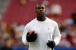 TAMPA, FL - FEBRUARY 01:  Wide receiver Anquan Boldin #81 of the Arizona Cardinals warms up against the Pittsburgh Steelers during Super Bowl XLIII on February 1, 2009 at Raymond James Stadium in Tampa, Florida.  (Photo by Streeter Lecka/Getty Images)
