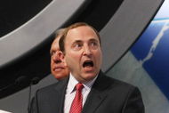 MONTREAL, QC - JUNE 26: Gary Bettman of the NHL photographed during the first round of the 2009 NHL Entry Draft at the Bell Centre on June 26, 2009 in Montreal, Quebec, Canada. (Photo by Bruce Bennett/Getty Images)