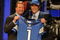 NEW YORK - APRIL 25:  NFL Commissioner Roger Goodell stands with Detroit Lions #1 draft pick Matthew Stafford at  Radio City Music Hall for the 2009 NFL Draft on April 25, 2009 in New York City  (Photo by Jeff Zelevansky/Getty Images)