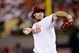 ST LOUIS, MO - JULY 14: National League All-Star Dan Haren of the Arizona Diamondbacks pitches during the 2009 MLB All-Star Game at Busch Stadium on July 14, 2009 in St Louis, Missouri. (Photo by Jamie Squire/Getty Images)