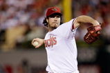 ST LOUIS, MO - JULY 14:  National League All-Star Dan Haren of the Arizona Diamondbacks pitches during the 2009 MLB All-Star Game at Busch Stadium on July 14, 2009 in St Louis, Missouri.  (Photo by Jamie Squire/Getty Images)