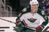 LOS ANGELES - DECEMBER 15:  Kurtis Foster #26 of the Minnesota Wild skates on the ice against the Los Angeles Kings at the Staples Center on December 15, 2007 in Los Angeles, California. (Photo by Jeff Gross/Getty Images)